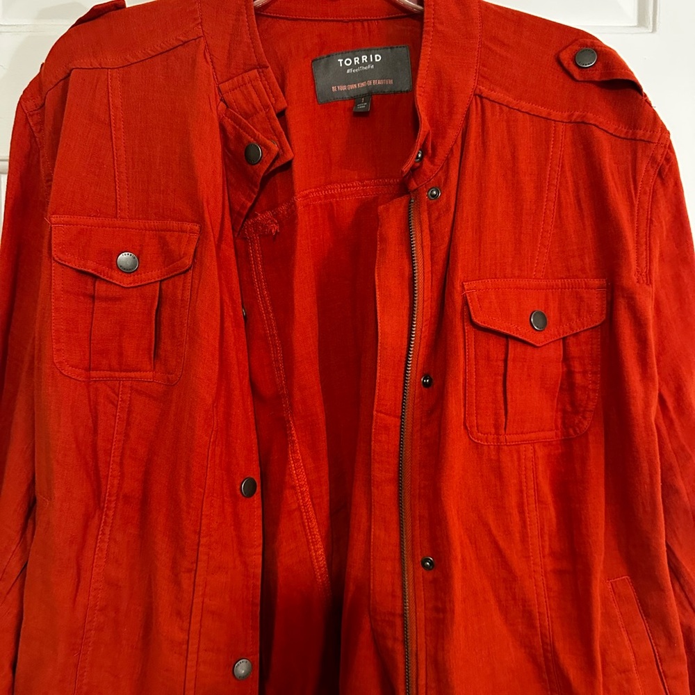 Torrid Utility Jacket - Picture 9 of 12